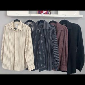 Claiborne® Long-Sleeve Solid Button-Front Shirt